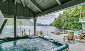 Lake Crescent House Olympic National Park Hot Tub